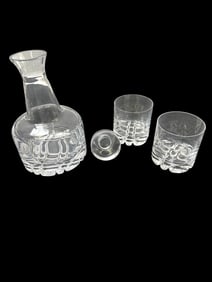 Orrefors Sweden Olle Alberius "Erik" Decanter