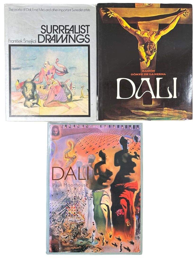 3pc Books Salvador Dali (1 of 20)