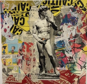 Mr. Brainwash LE Screen Print "David"