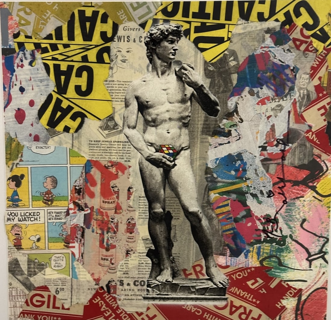 Mr. Brainwash LE Screen Print "David" (1 of 13)
