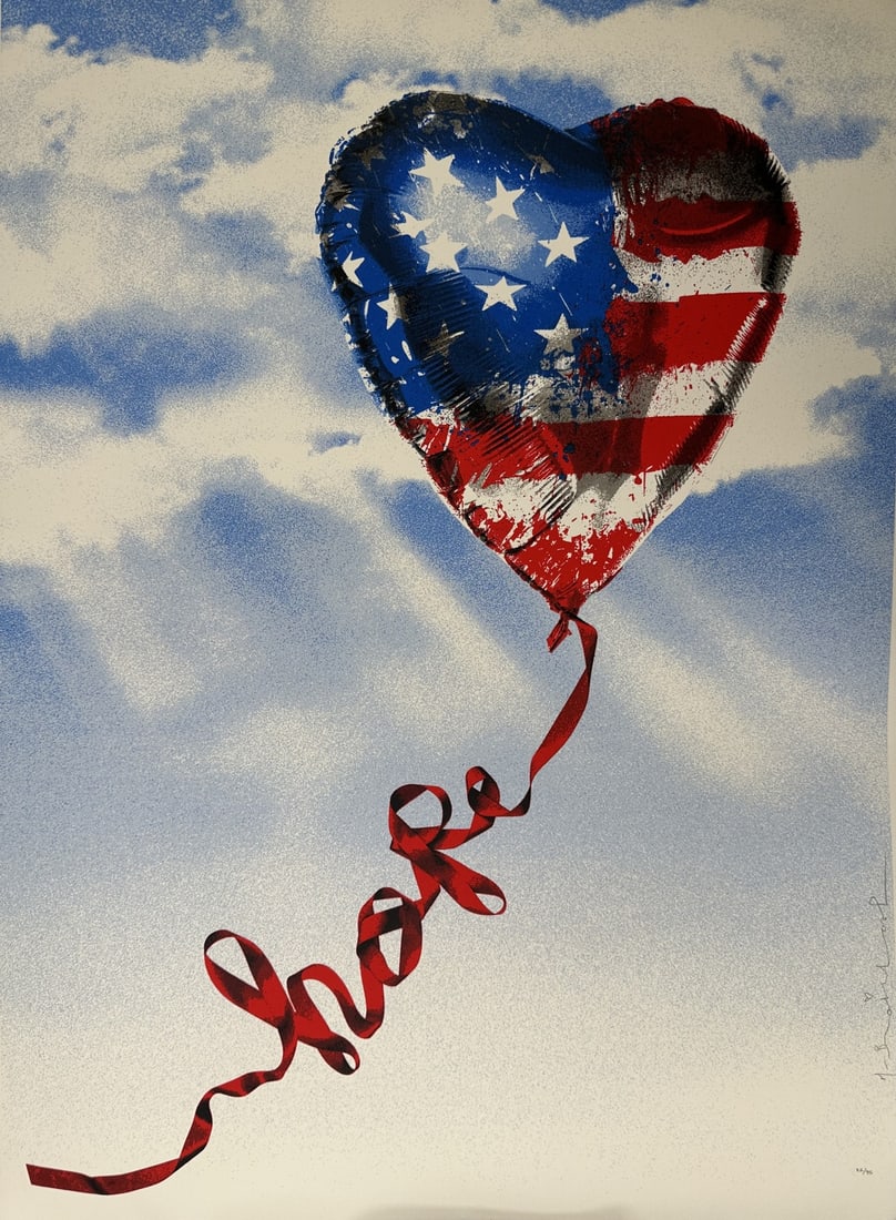 Mr. Brainwash "Hope" Original LE Lithograph (1 of 6)