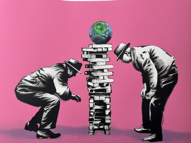 Hijack Mr. Brainwash's Son "Toppling Effect" 2019