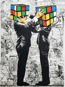 Hijack LE Screen Print "Puzzled" #31/50 w Seal