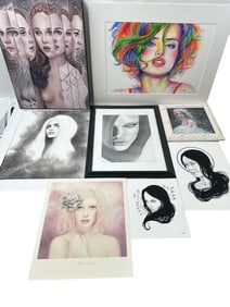 8pc Lot Original & LE Prints McKernan, Gabrielov