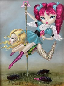 Simona Candini "Strawberry Ice Cream" Original