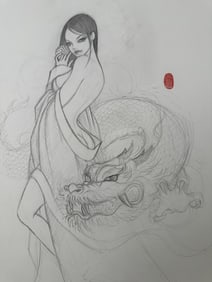 Mimi Yoon Sketch "Year of the Dragon"