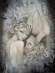 Audrey Kawasaki "Two Sisters" #43/1060 LE