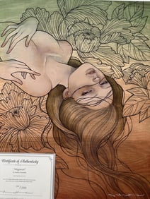 Audrey Kawasaki LE Giclee "Migawari" COA
