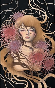 Audrey Kawasaki "Things Unsaid" LE Giclee 14x23