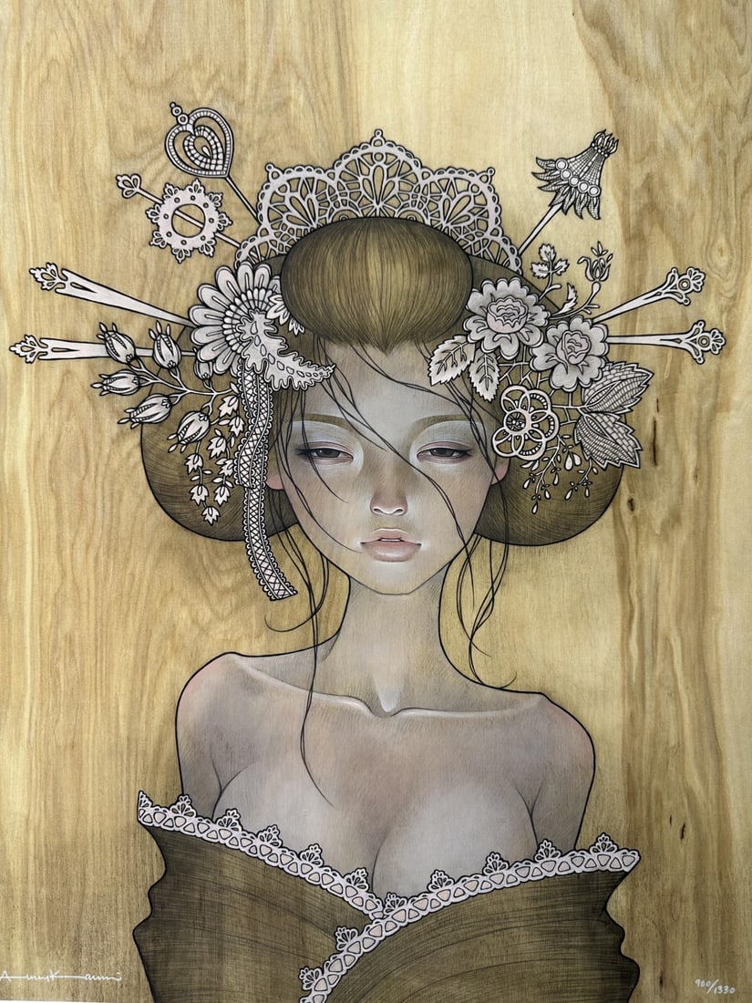 Audrey Kawasaki LE Giclee "Yuuwaku" (1 of 7)