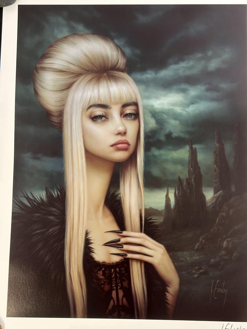 Lori Earley LE Giclee "Billie Eilish" #2/20 (1 of 7)
