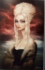 Lori Earley 1/150 "Portrait of Ms Ciccone" LE