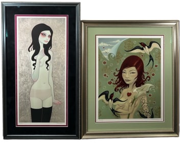 2pc Tara McPherson LE Litho & Artist Proof