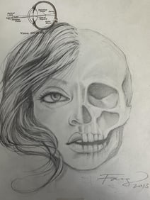 Fang Ling Lee Graphite Study Original 2013