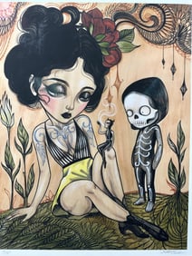 Sandi Calistro LE Lithograph "Kimberly" #2/30