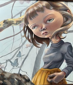 Anne Angelshaug Original "Julia Outside" 19