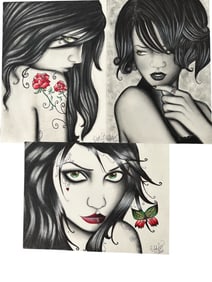 3pc Robin McQuay Originals on Arches Paper