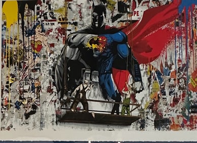 Mr. Brainwash "Batman vs Superman" LE