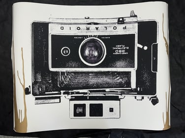 Mr. Brainwash "Warhol Polaroid 09" LE #8/10