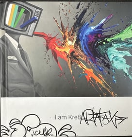 KRE8 Kre 8 Hardbound Artist Embellished Book