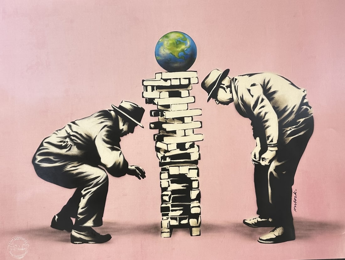 Hijack Signed & Sealed Poster "Toppling Effect" (1 of 3)