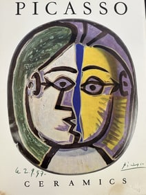 18pc Pablo Picasso "Picasso Ceramics" COA