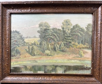Charles Morris Young Original Oil on Canvas