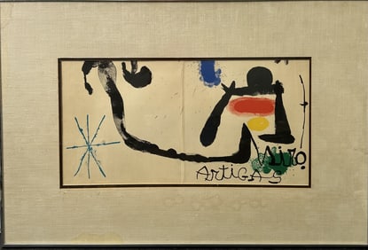 Joan MiroDerriere Le Miroir, Miro & Artigas Litho
