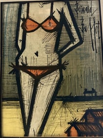 Bernard Buffet (Paris 1928) Original Litho COA