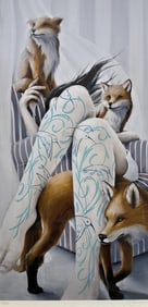 Joey Remmers "The Watchers" LE Hand Embellish COA