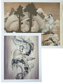 2pc Amy Sol LE Giclees Signed & Numbered
