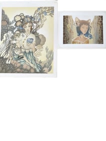 2pc Amy Sol "Quiescent Light & Moth's Poem" LE