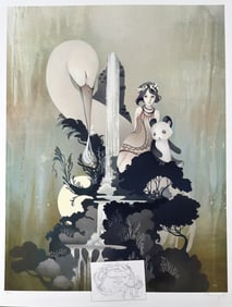 Amy Sol Artist Proof "Fountains Cusp" Sealed COA