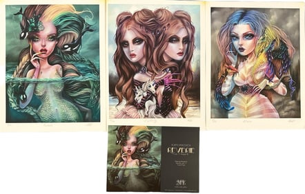 3pc Kurtis Rykovich LE Giclees from Reverie Show