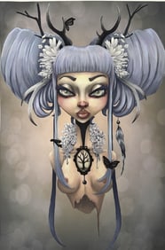 Jamie Brown LE Lithograph "Nymph"