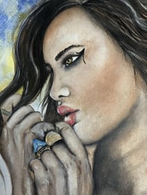 Artist Unknown Original Pastel