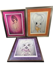 3pc Anarkitty LE Giclees