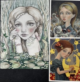 3pc Tanya Bond Original & (2) Cards