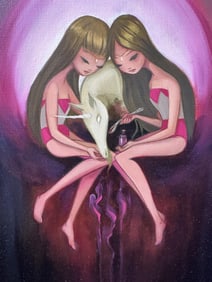 Krista Huot Original Oil on Canvas "Elixir"