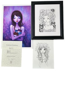 3pc Jeremiah Ketner (2) Original Drawings & (1) LE
