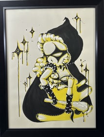Lg Pinkytoast Original 22x30 Girl Fighting