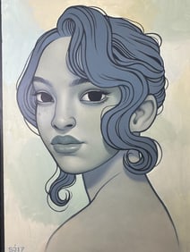 Sarah Joncas Original "Untitled - Green" 2017
