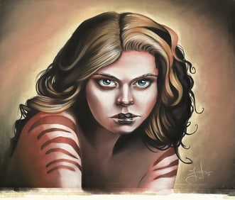 Patrick Fatica ORIGINAL "She Encroaches With
