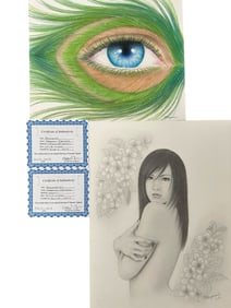 2pc Mayumi Ogihara Orig "Temptation & Peacock"