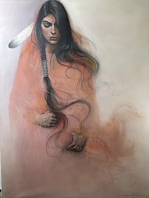 Lg Ozz Franca Original "Study for Lulu"