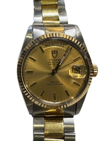 Tudor Rolex Oyster Prince Date Day Spanish