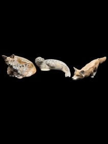 3pc Wolves, Seal & Fox Royal Copenhagen B&G