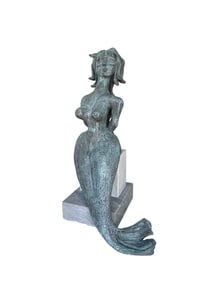 Alice Lumer (American 1920-2012) Mermaid Sculpture