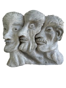 Alice Lumer (American 1920-2012) 3 Males