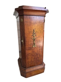 19C French Empire Mahogany Somno Bronze Mounts